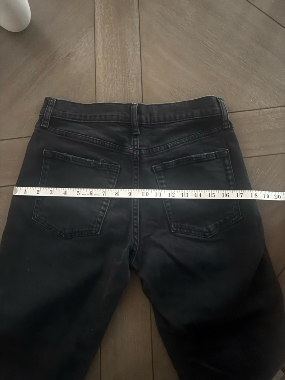 GAP Black Cropped Cheeky Straight Leg Jeans - Picture 14 of 14